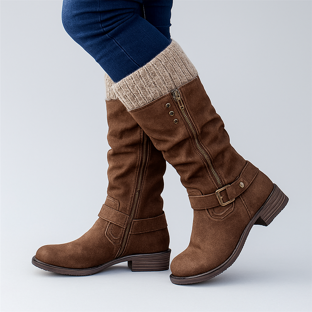 Esther | Buckle Ankle Boots