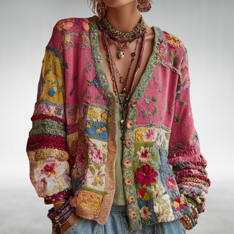 Nadja | Patchwork Cardigan photo 2