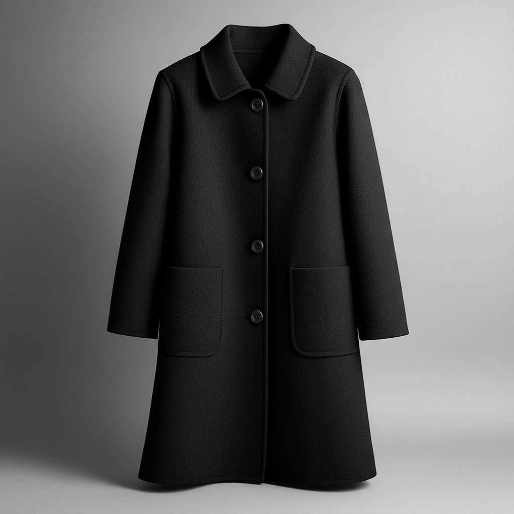 Elio | Straight Cut Wool Coat photo 4