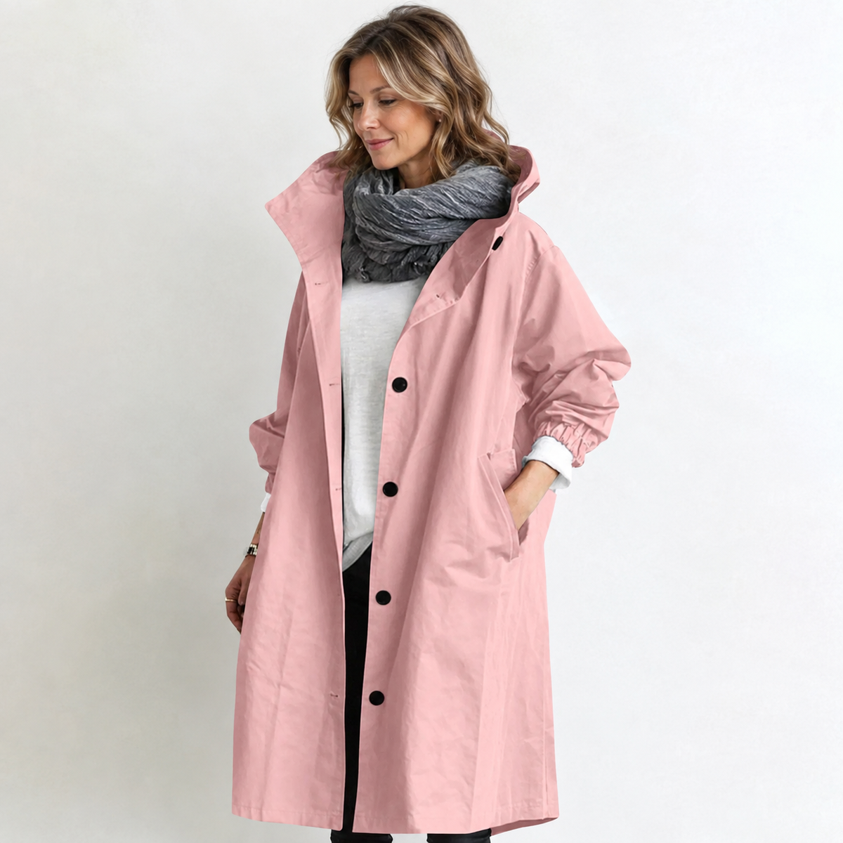 Marina | Long Hooded Coat