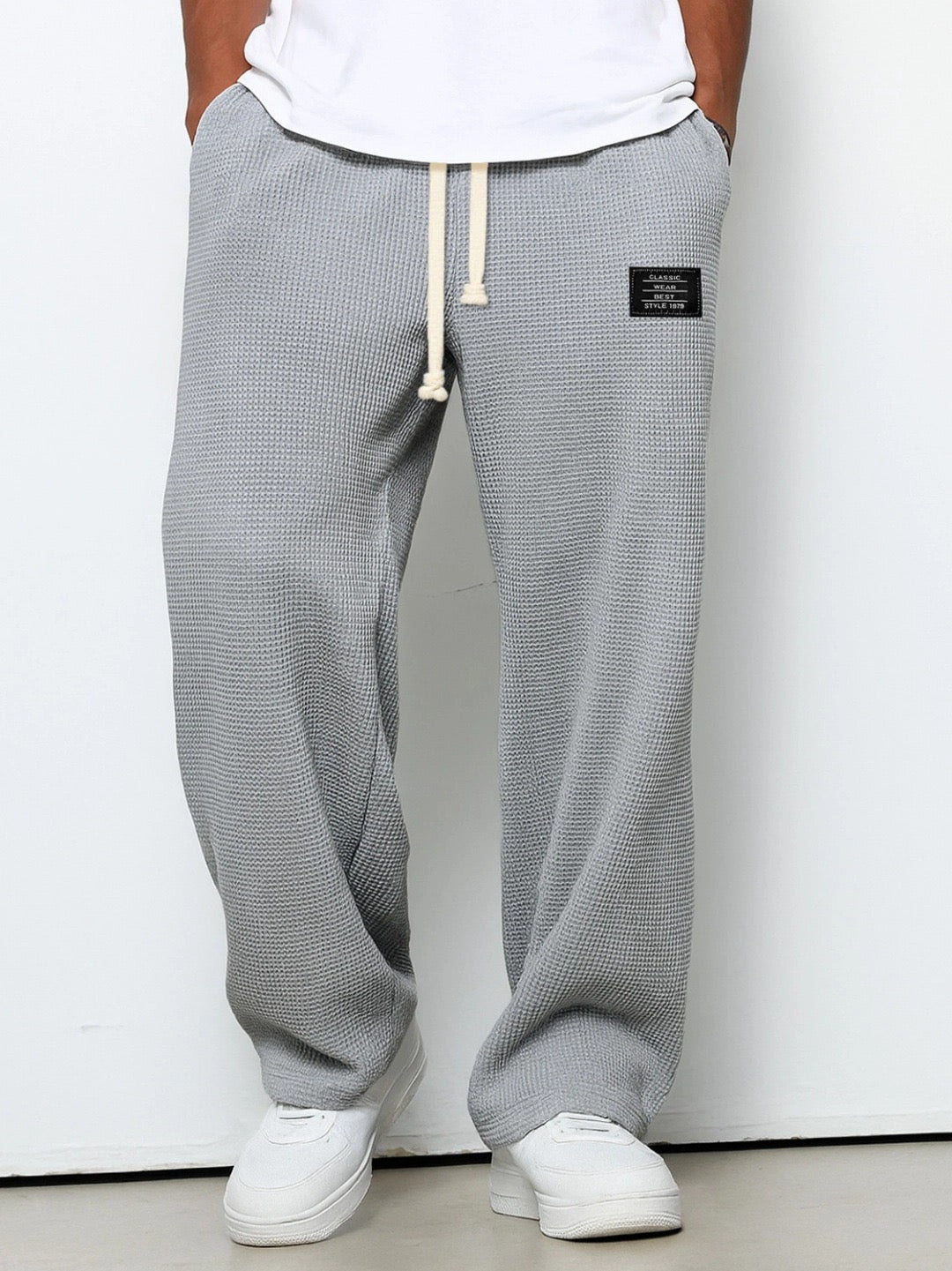 Dorian | Men's Wide Leg Drawstring Pants photo 3