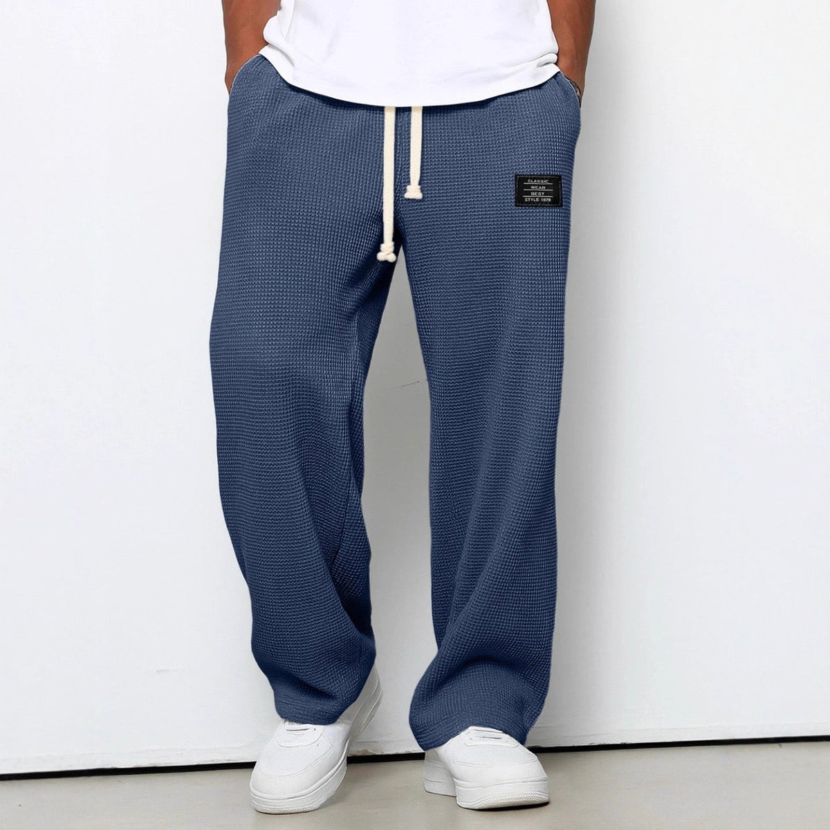 Dorian | Men's Wide Leg Drawstring Pants photo 6