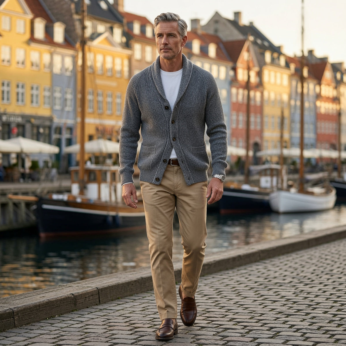 Jerald | Lapel Collar Cardigan photo 7