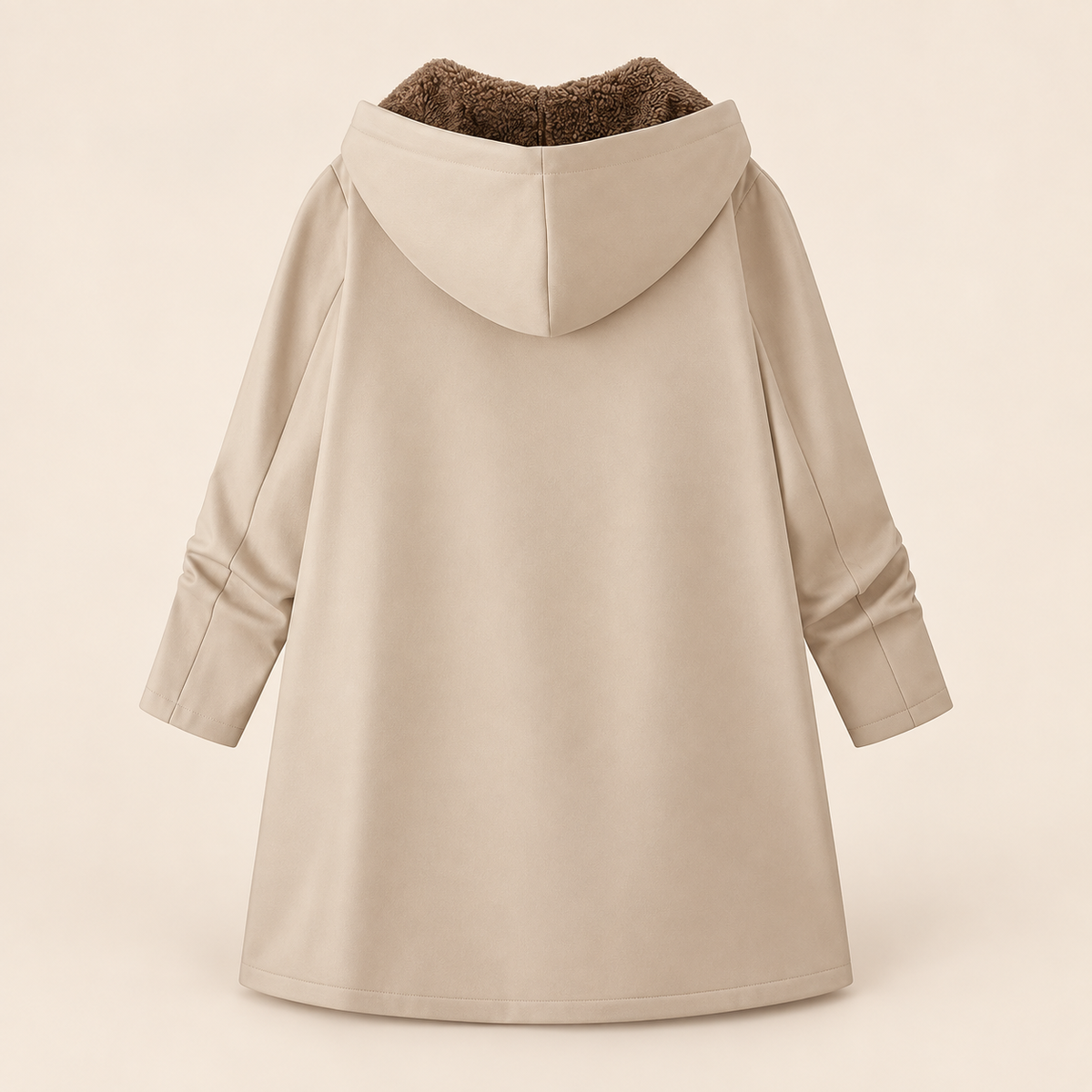 Evelyn | Sherpa Lined Hooded Coat photo 11