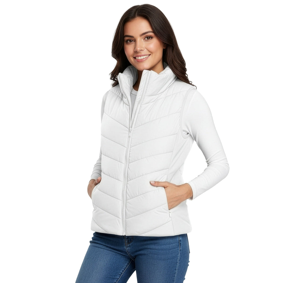 Sleeveless Puffer Vest photo 7