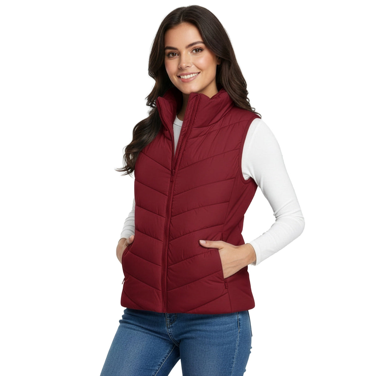 Sleeveless Puffer Vest photo 5