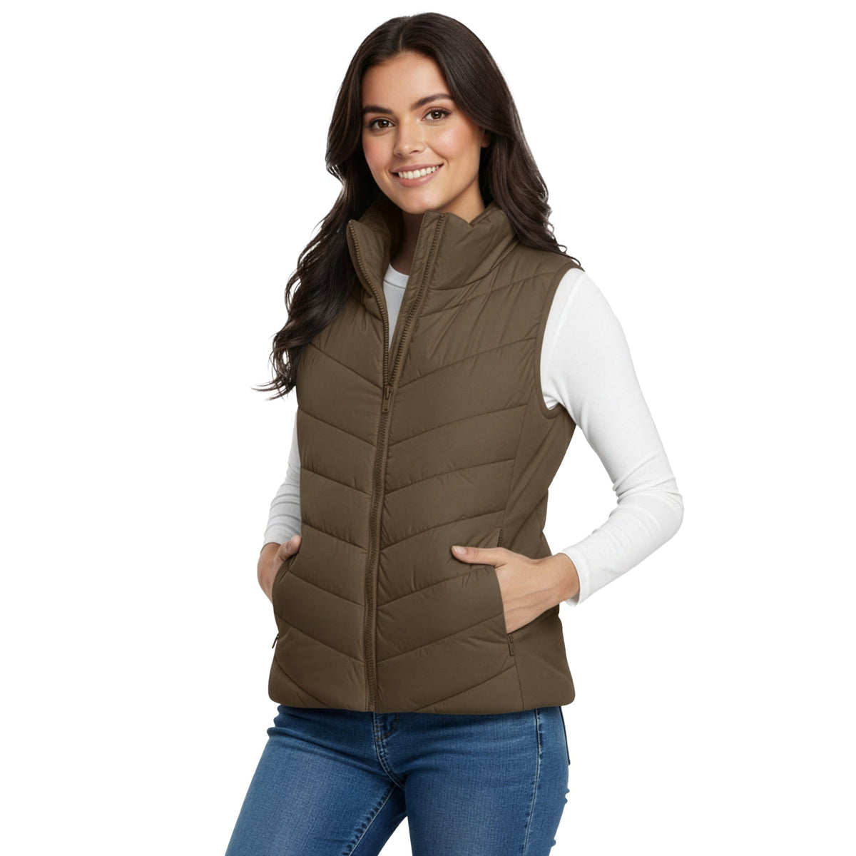 Sleeveless Puffer Vest photo 11