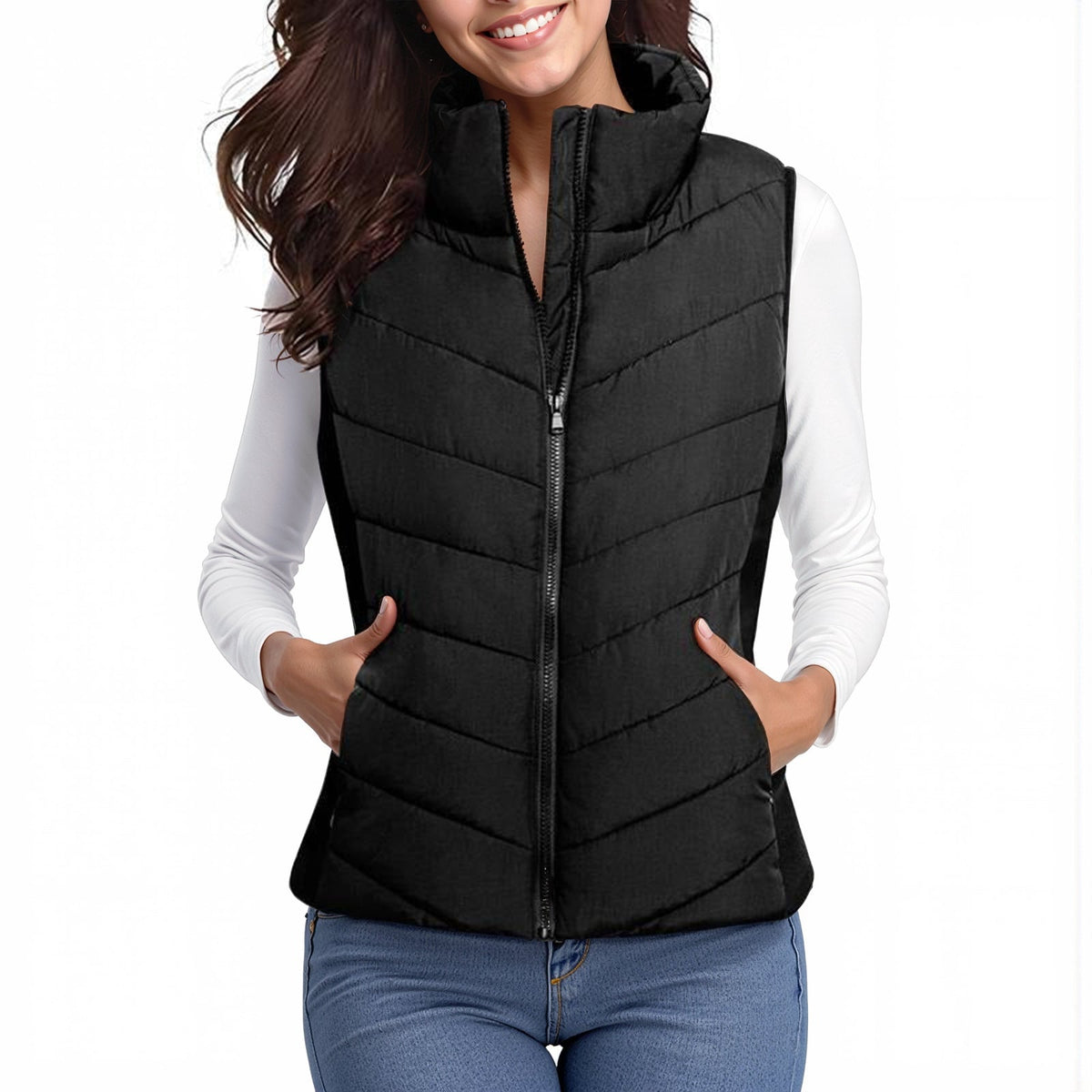 Sleeveless Puffer Vest photo 2