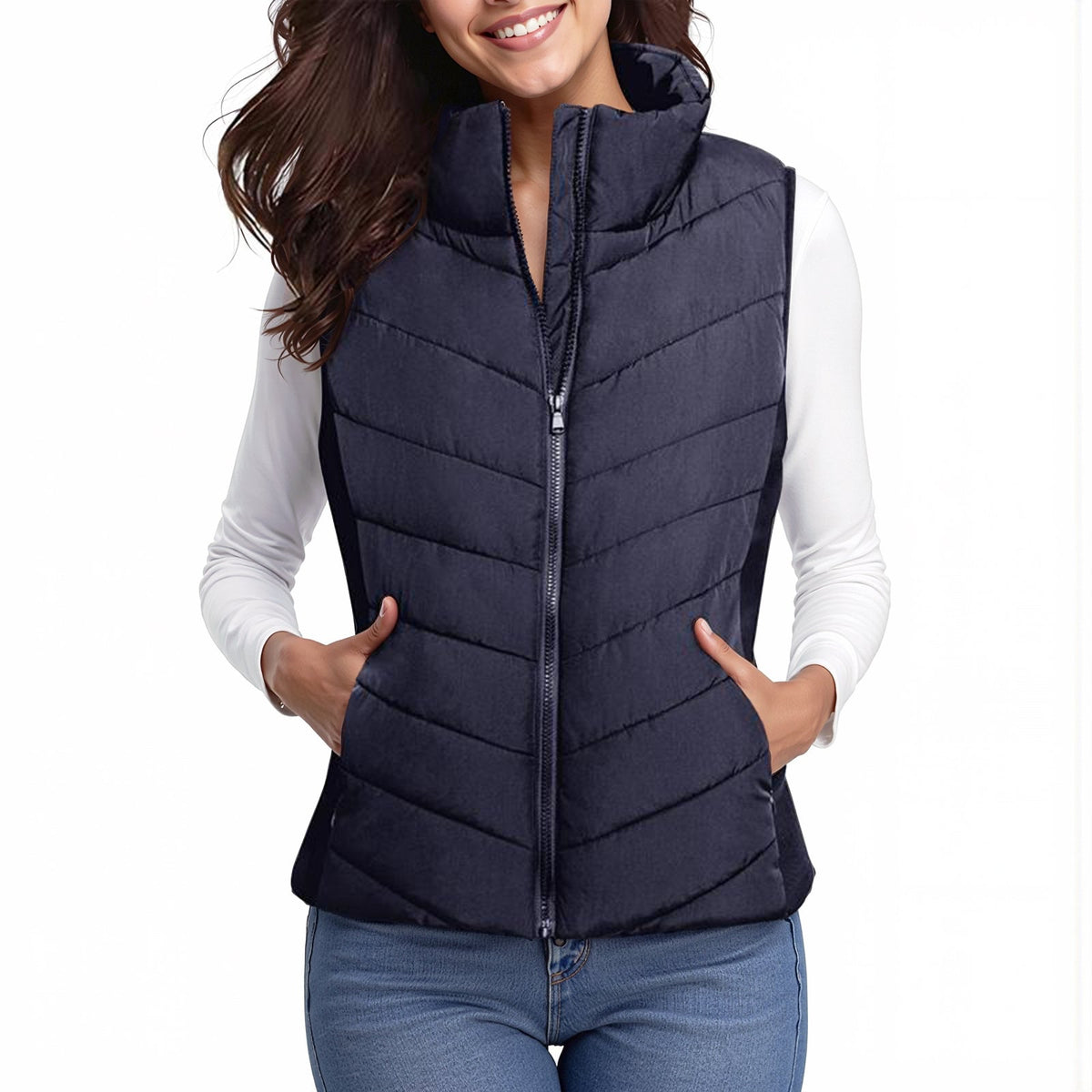 Sleeveless Puffer Vest photo 4
