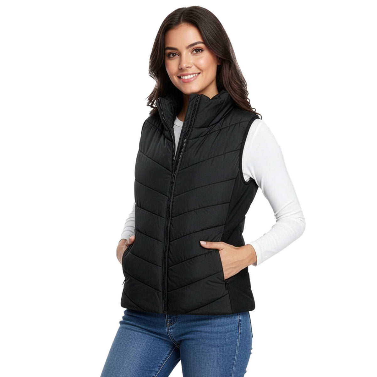 Sleeveless Puffer Vest