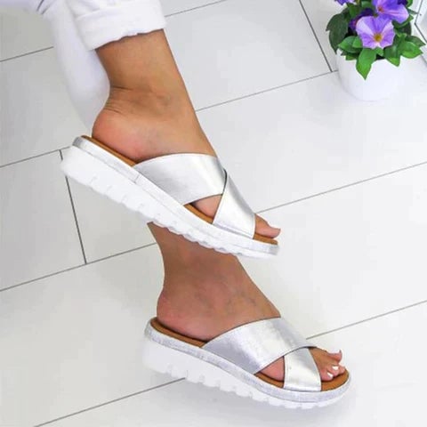 Blair Women's Sandals in Silver, photo 1