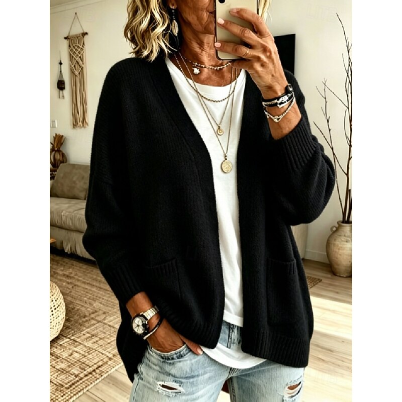 Juliet | Relaxed Open Front Cardigan photo 4