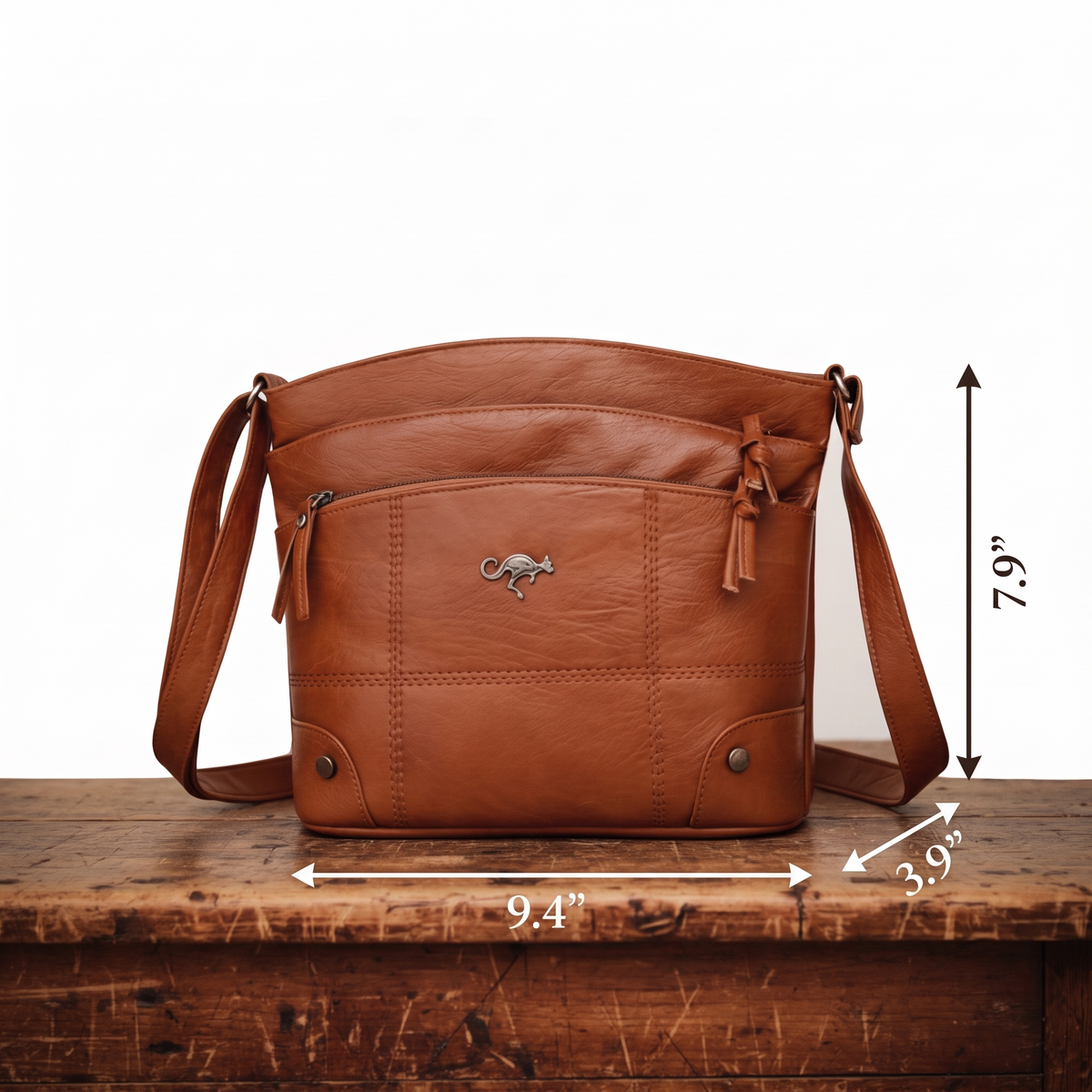 Camille Small Structured Leather Bag, photo 3