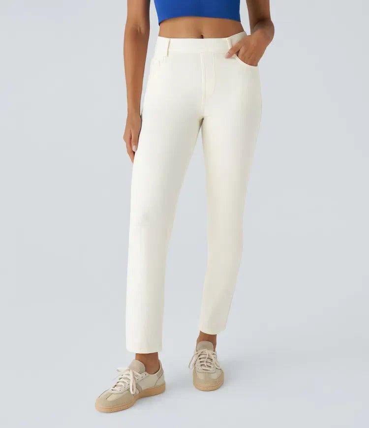 Katie Women's Trousers with Straight Legs and Pockets, photo 5