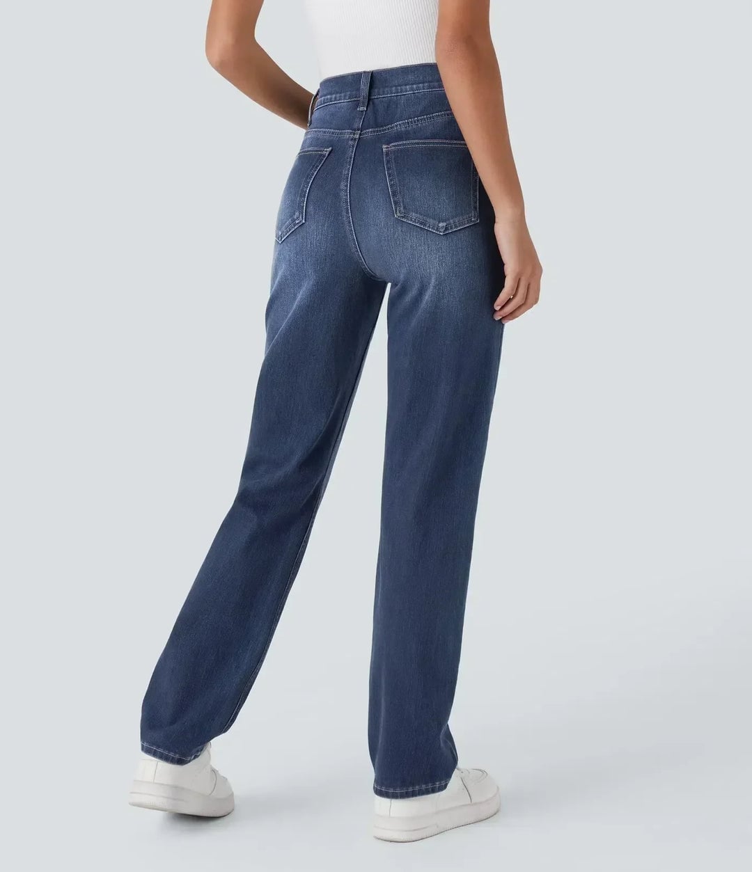 Katie Women's Trousers with Straight Legs and Pockets, photo 7