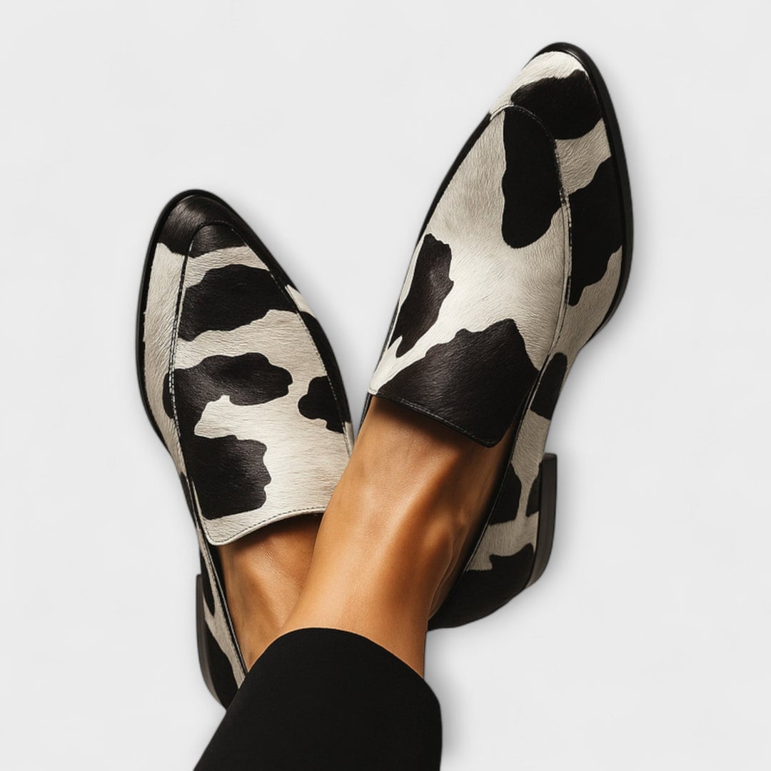Kerry Women's Loafers with an Animal Print, photo 1