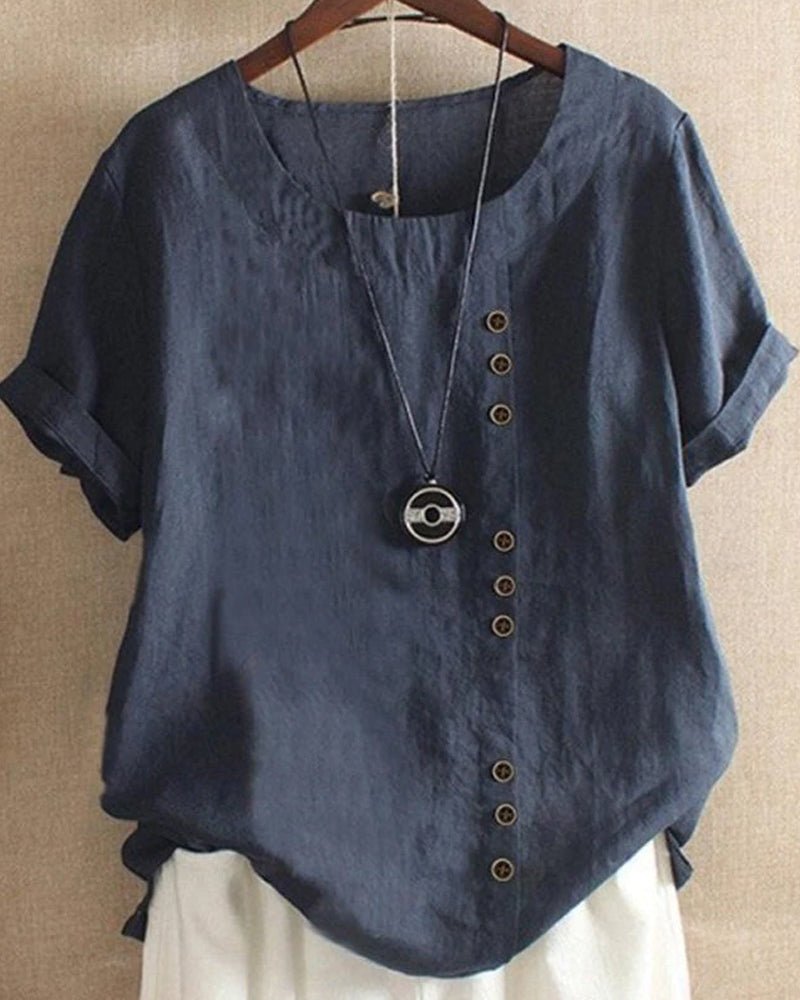 Orla Women's T-Shirt in a Short Cut with Short Sleeves, photo 4