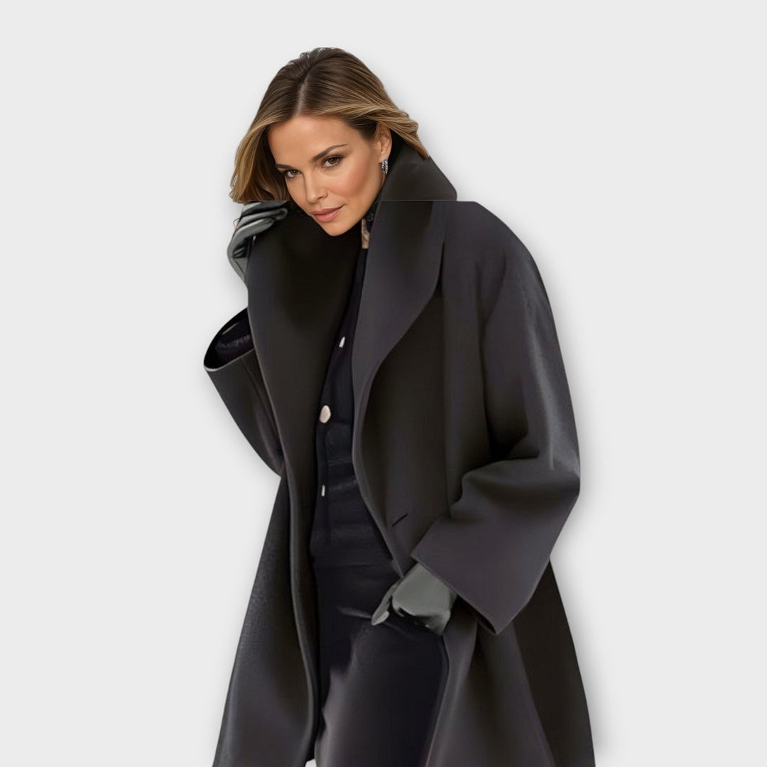 Shirley Women's Coat in a Relaxed Fit with a Hood, photo 4