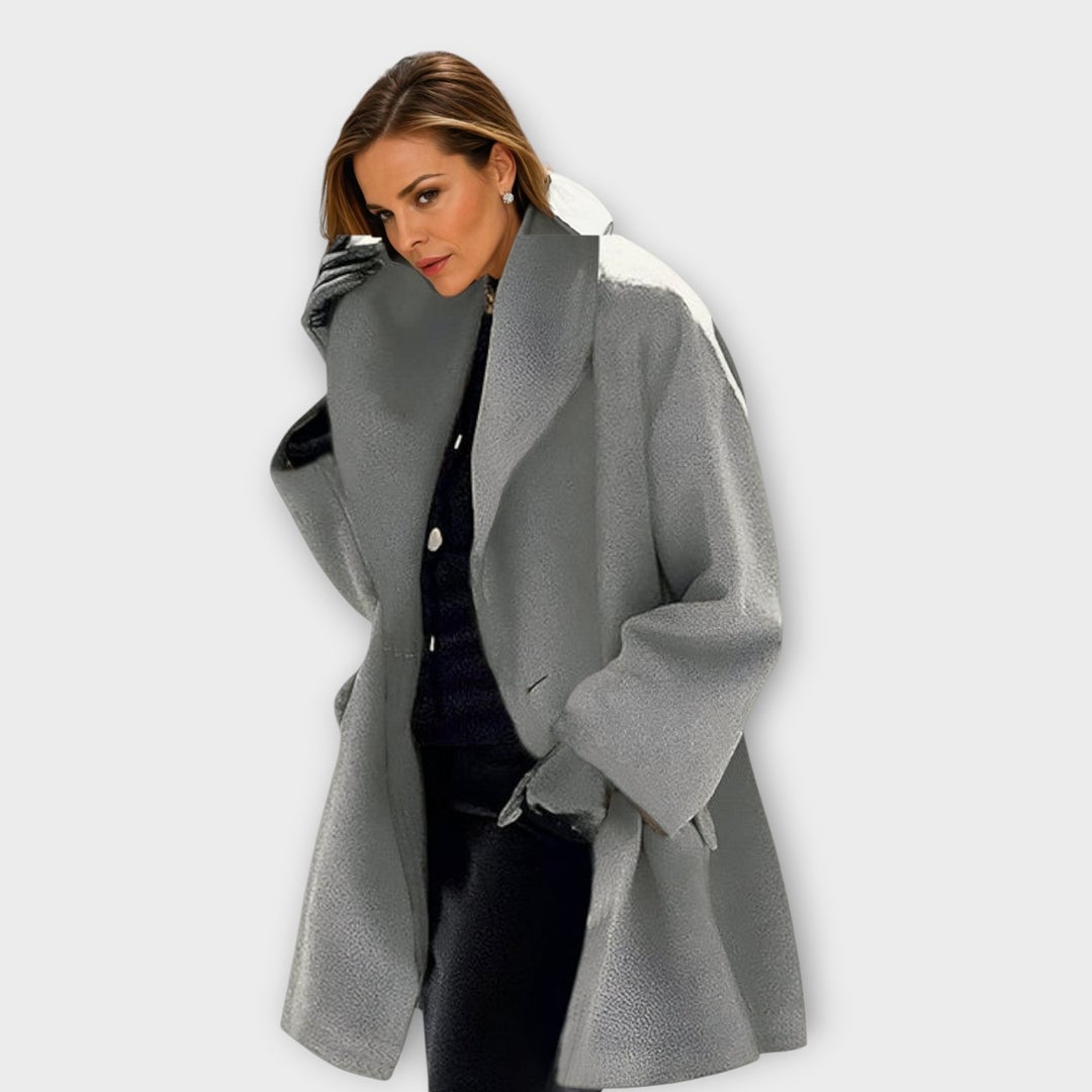Shirley Women's Coat in a Relaxed Fit with a Hood, photo 6