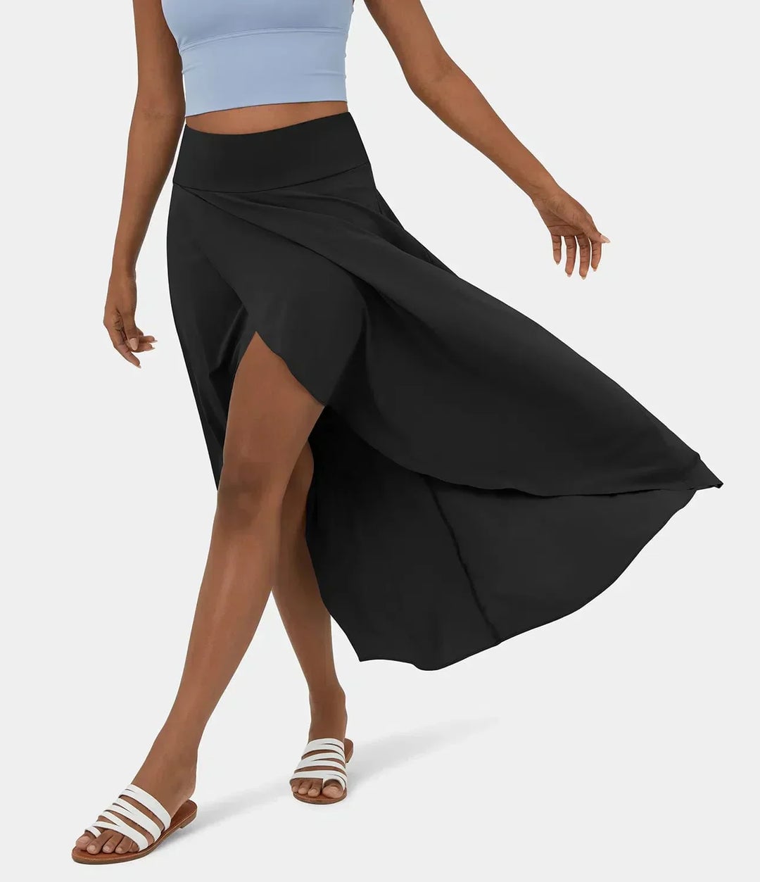 Tara Women's Skirt with a High Waist in Maxi Length, photo 2
