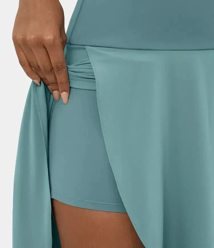 Tara Women's Skirt with a High Waist in Maxi Length, photo 7