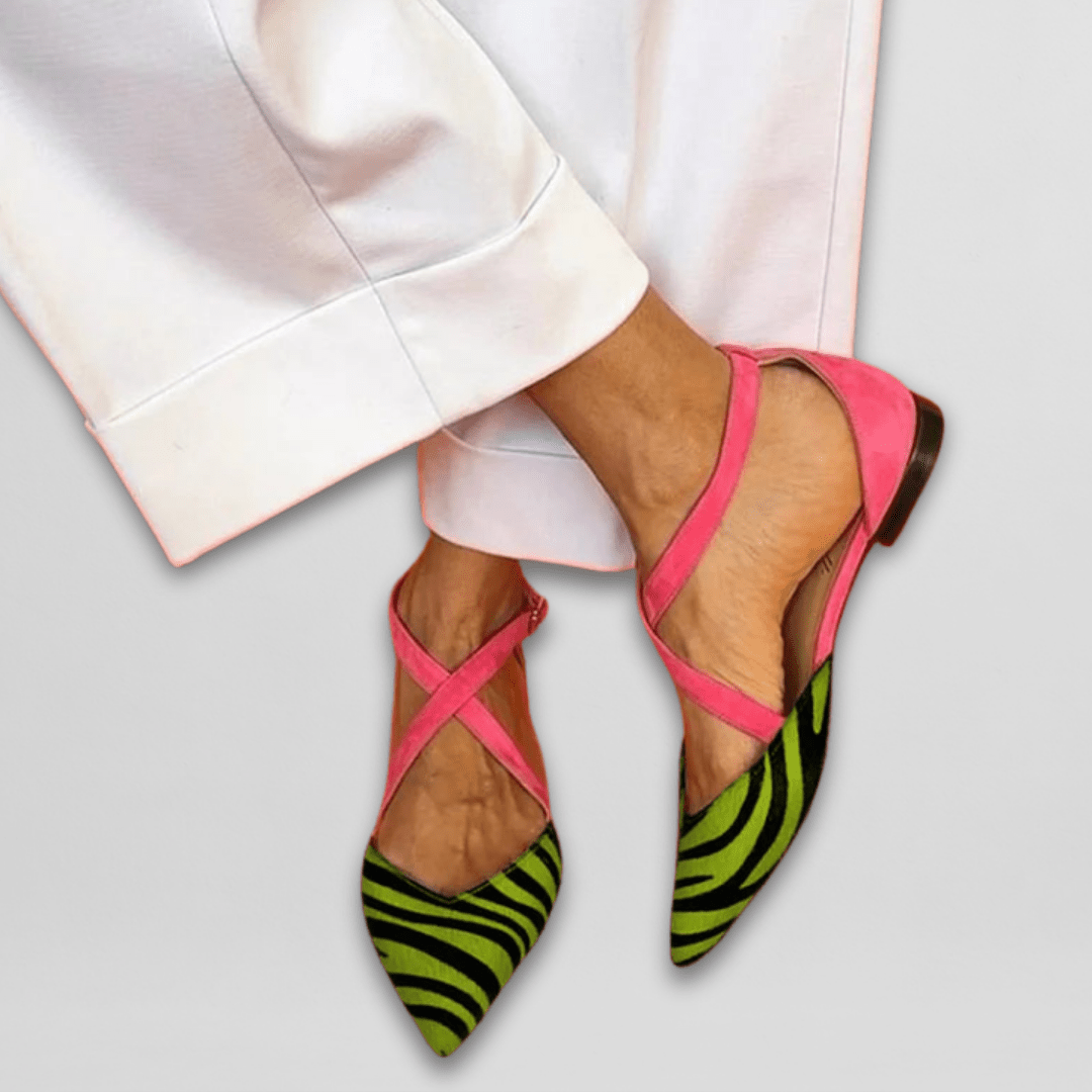 Trudy Women's Ballet Flats with an Animal Print, photo 2