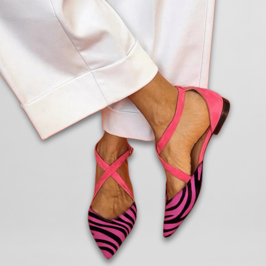 Trudy Women's Ballet Flats with an Animal Print, photo 3