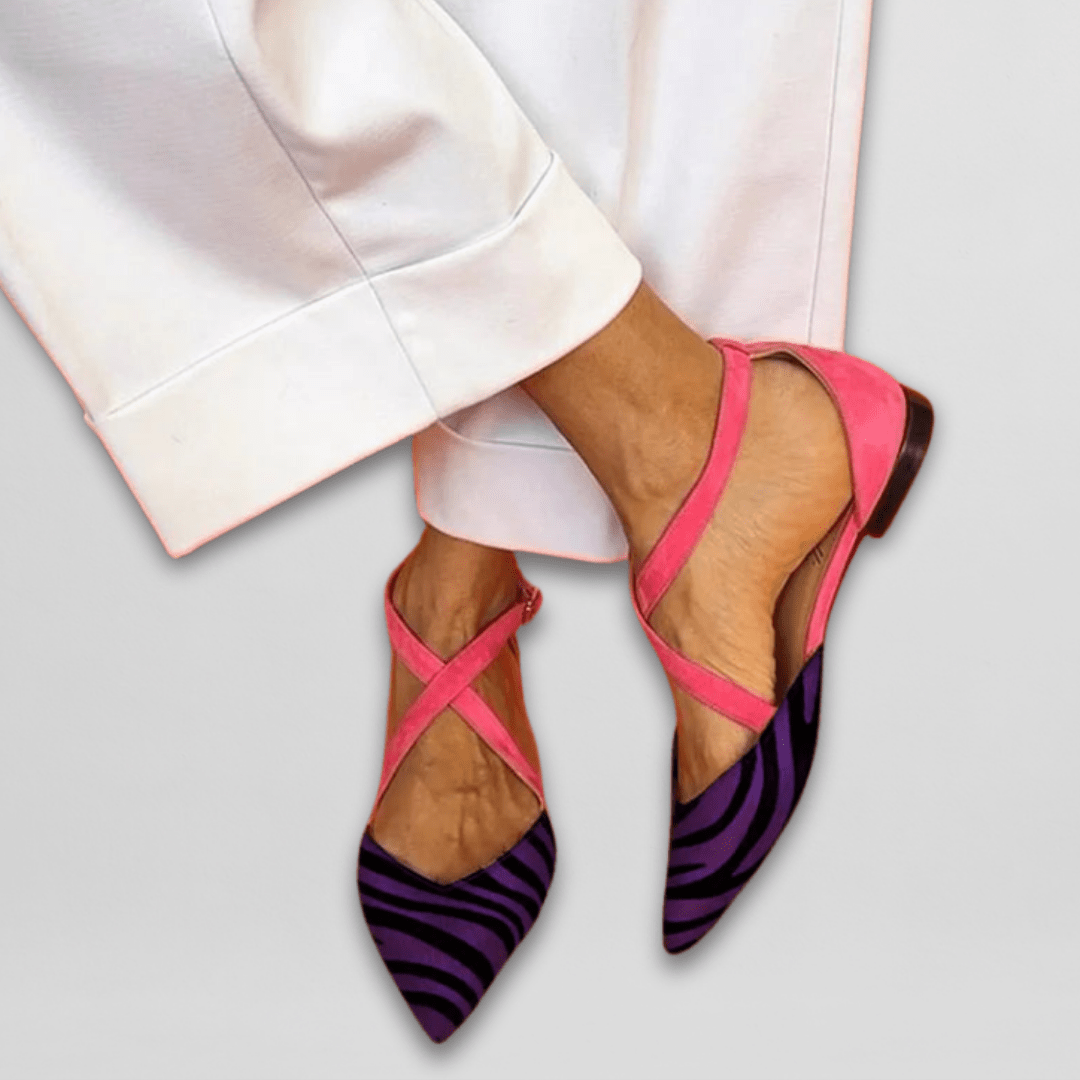 Trudy Women's Ballet Flats with an Animal Print, photo 5