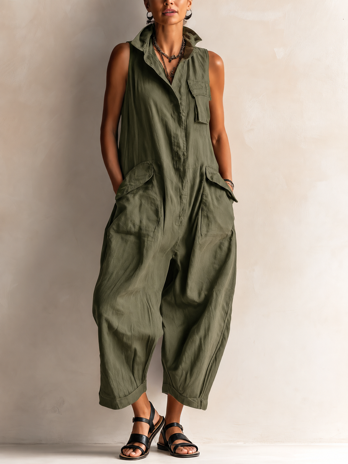 Michela | Cotton Jumpsuit photo 3