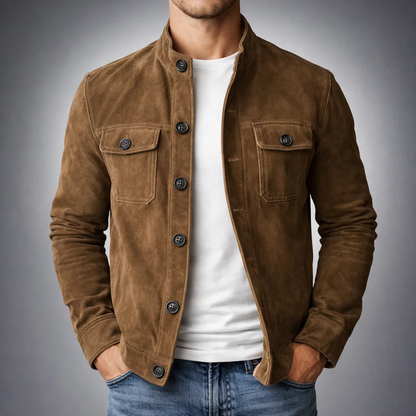 Suede Look Jacket photo 3