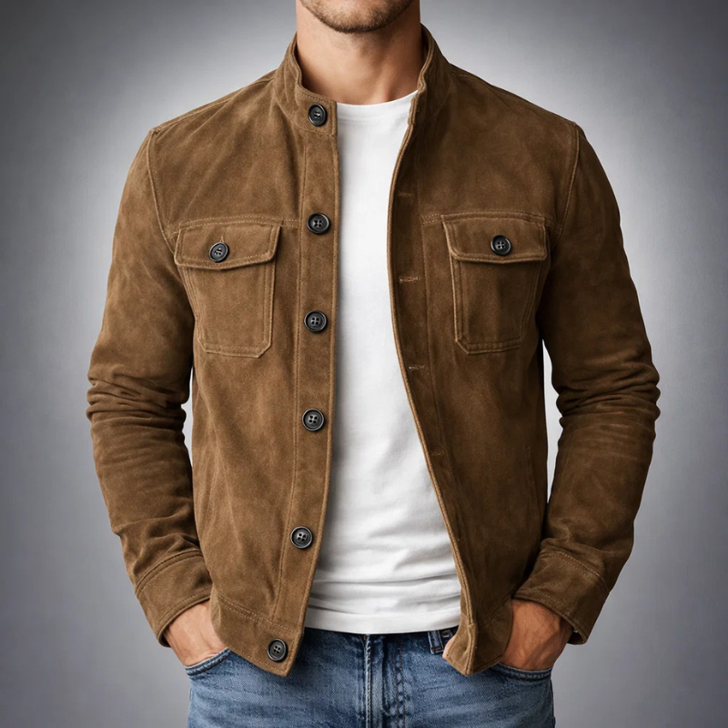 Suede Look Jacket photo 3