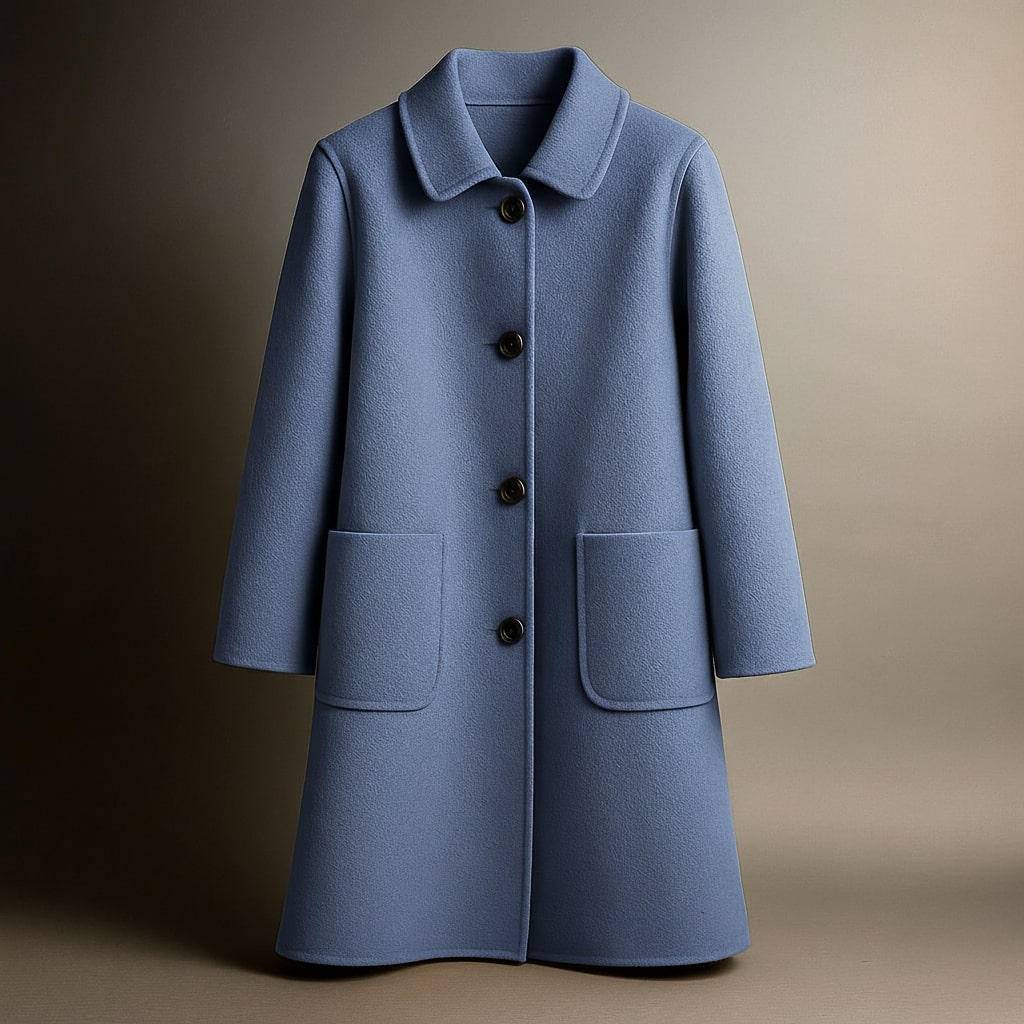 Elio | Straight Cut Wool Coat