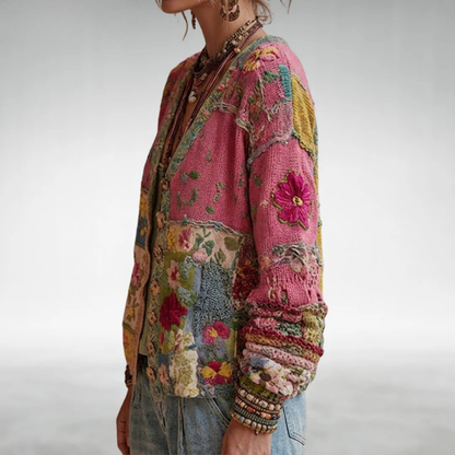 Nadja | Patchwork Cardigan photo 3
