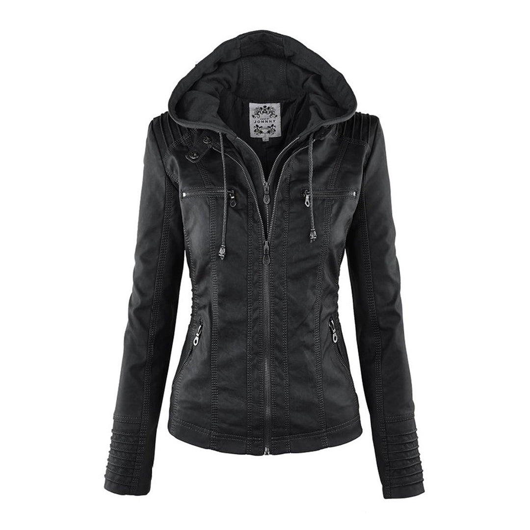 Callista | Hooded Moto Jacket photo 15