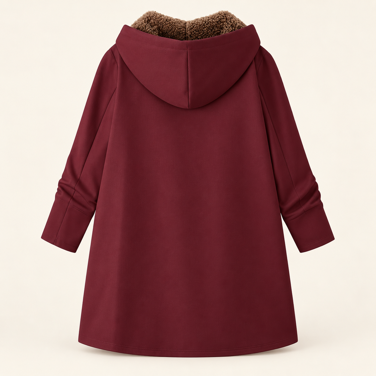 Evelyn | Sherpa Lined Hooded Coat photo 14