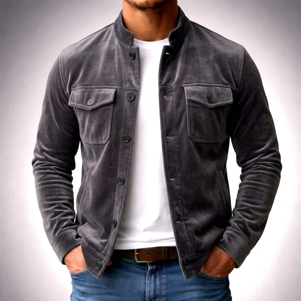 Suede Look Jacket photo 5