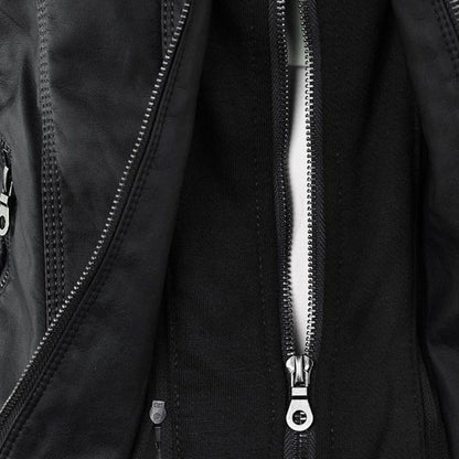 Callista | Hooded Moto Jacket photo 8
