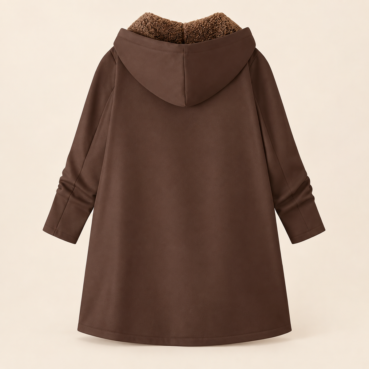 Evelyn | Sherpa Lined Hooded Coat photo 9