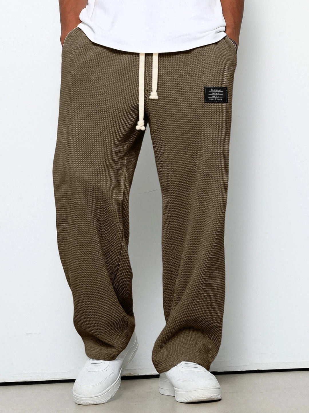Dorian | Men's Wide Leg Drawstring Pants photo 8