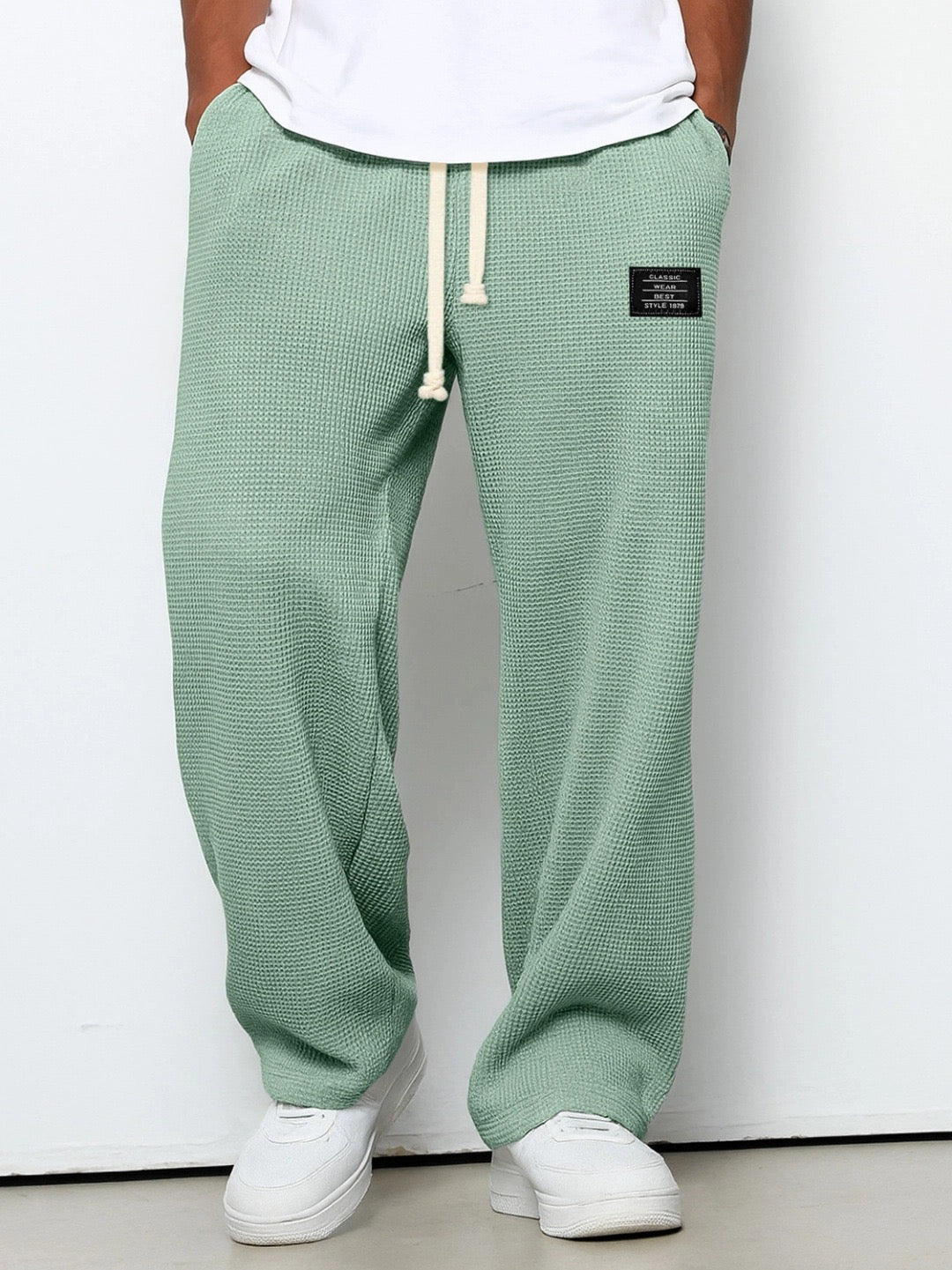Dorian | Men's Wide Leg Drawstring Pants photo 5