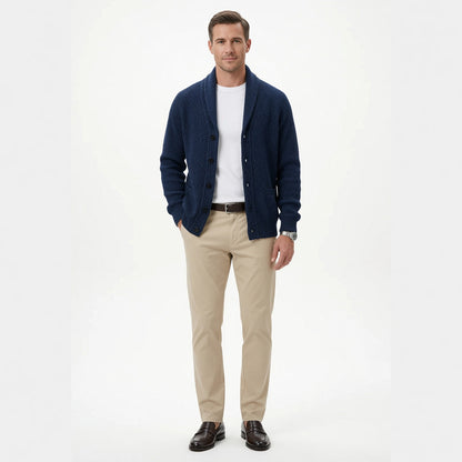 Jerald | Lapel Collar Cardigan photo 11