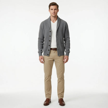Jerald | Lapel Collar Cardigan photo 13