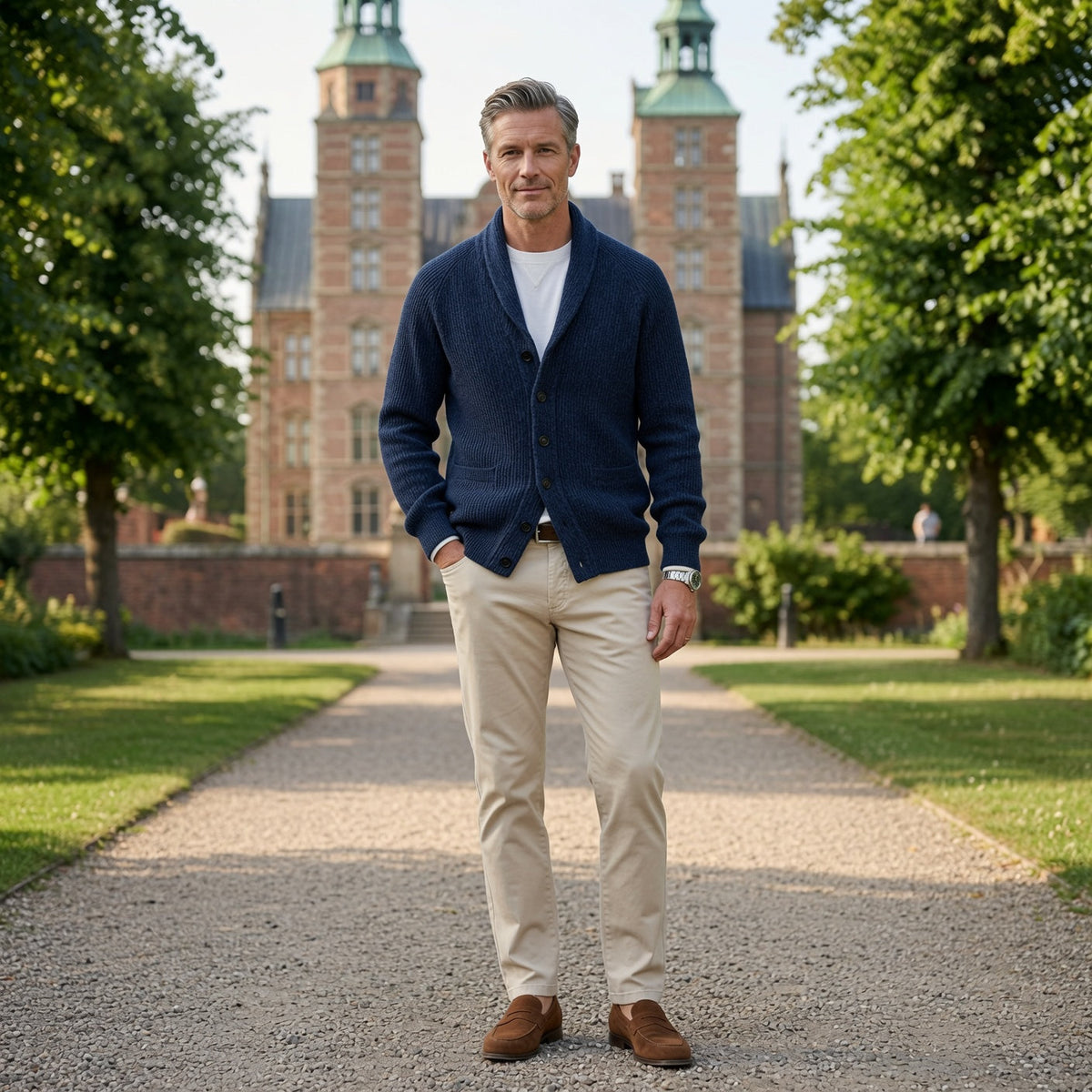 Jerald | Lapel Collar Cardigan photo 6
