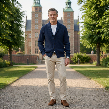 Jerald | Lapel Collar Cardigan photo 6