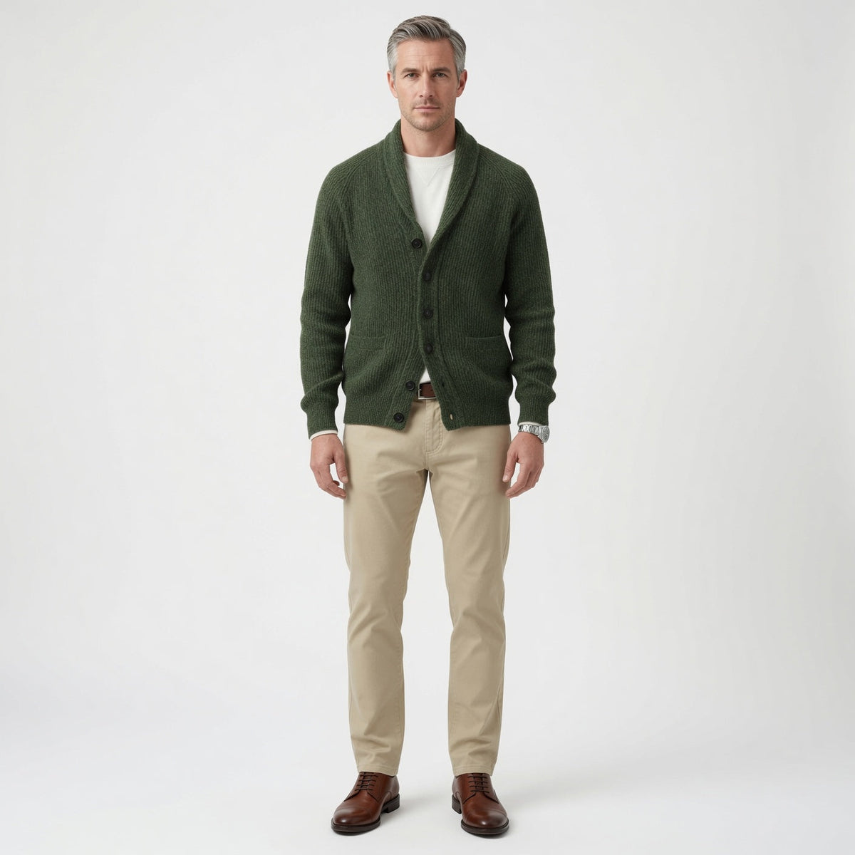 Jerald | Lapel Collar Cardigan photo 12