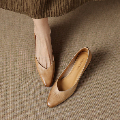 Zila | Leather Block Heels photo 5