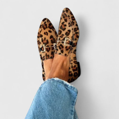 Jalessa | Leopard Print Loafers photo 4