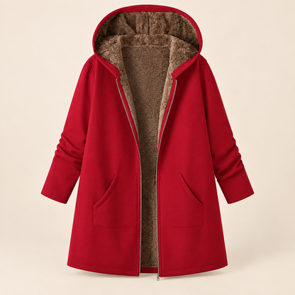 Evelyn | Sherpa Lined Hooded Coat photo 18