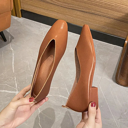 Margot | Square Toe Mary Jane Flats photo 9