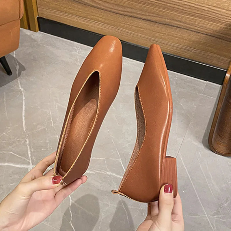 Margot | Square Toe Mary Jane Flats photo 9